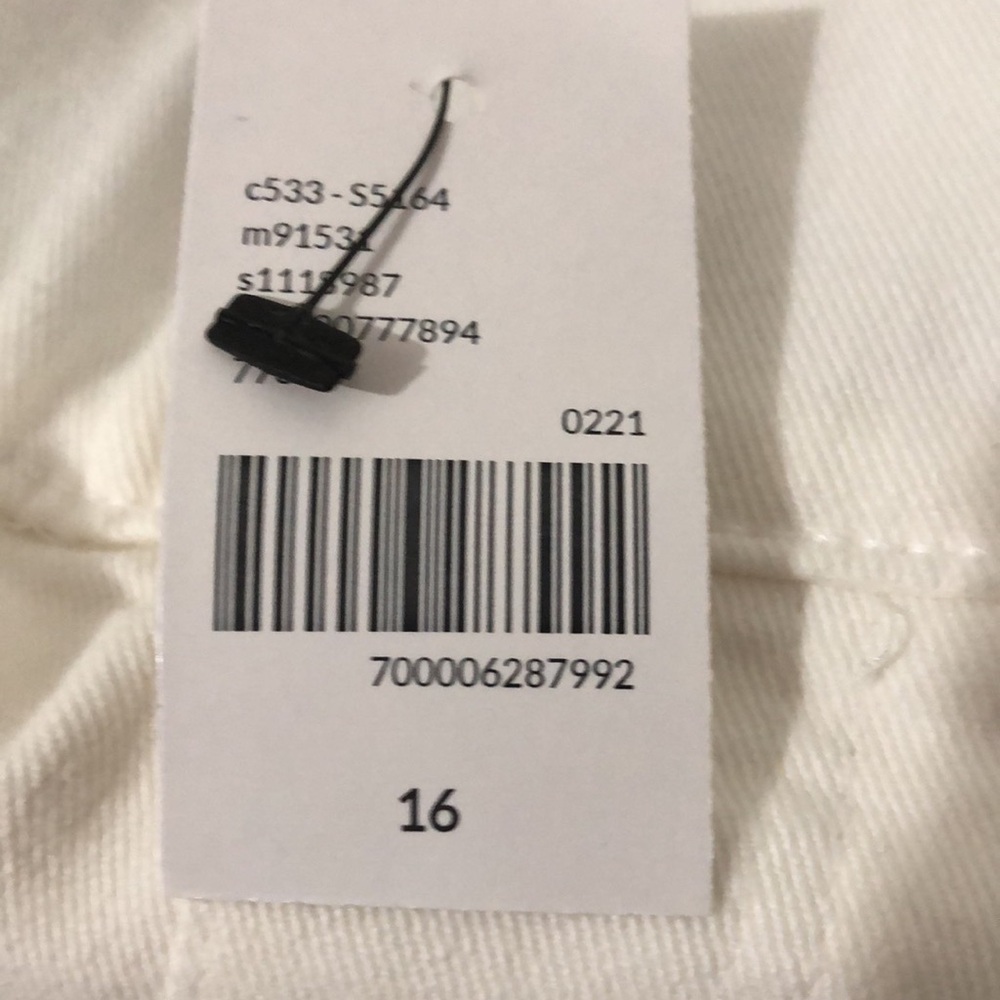 Lane Bryant Denim Jeggings Pedal High Rise Size 16 New with Tags. - Picture 6 of 7